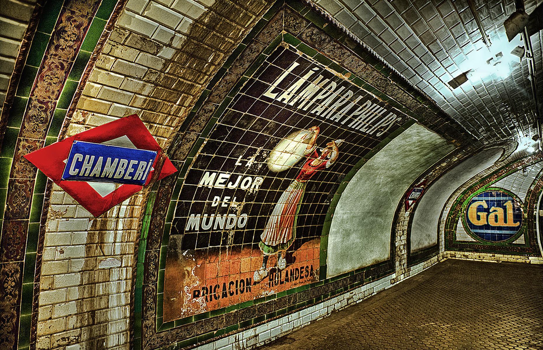 Estación de Chamberi, Madrid, Spain